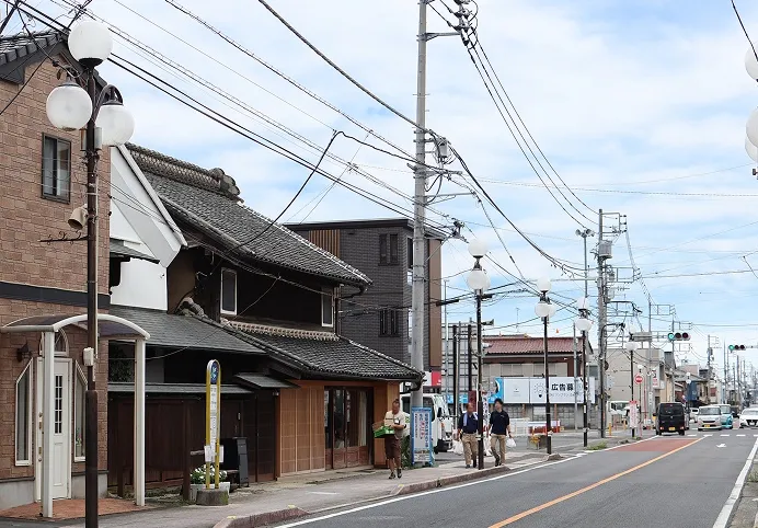 鴻巣市の街並み
